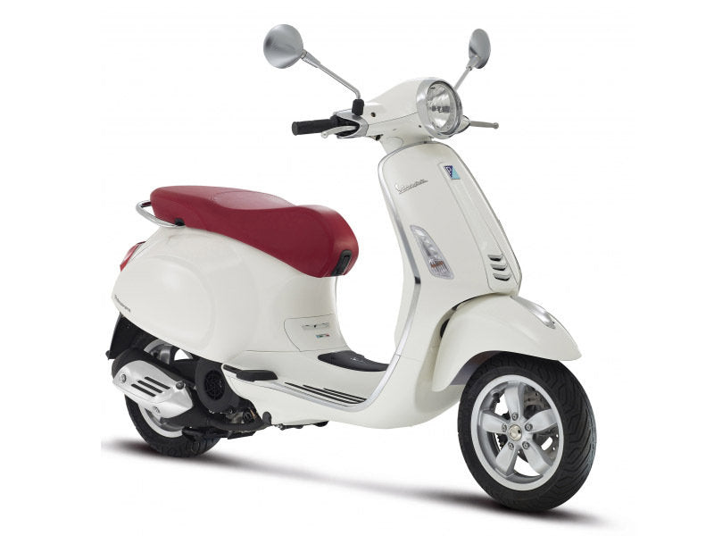 1:12 Vespa Primavera 150 White Red Blue Maisto Scooter Motorcycle Diecast