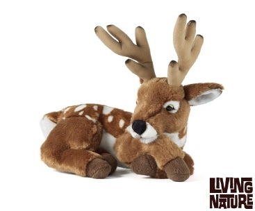 Living Nature Deer with Antlers 28cm