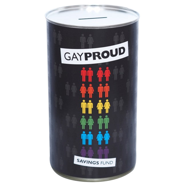 GayProud Fund | Savings Tin (LRG)