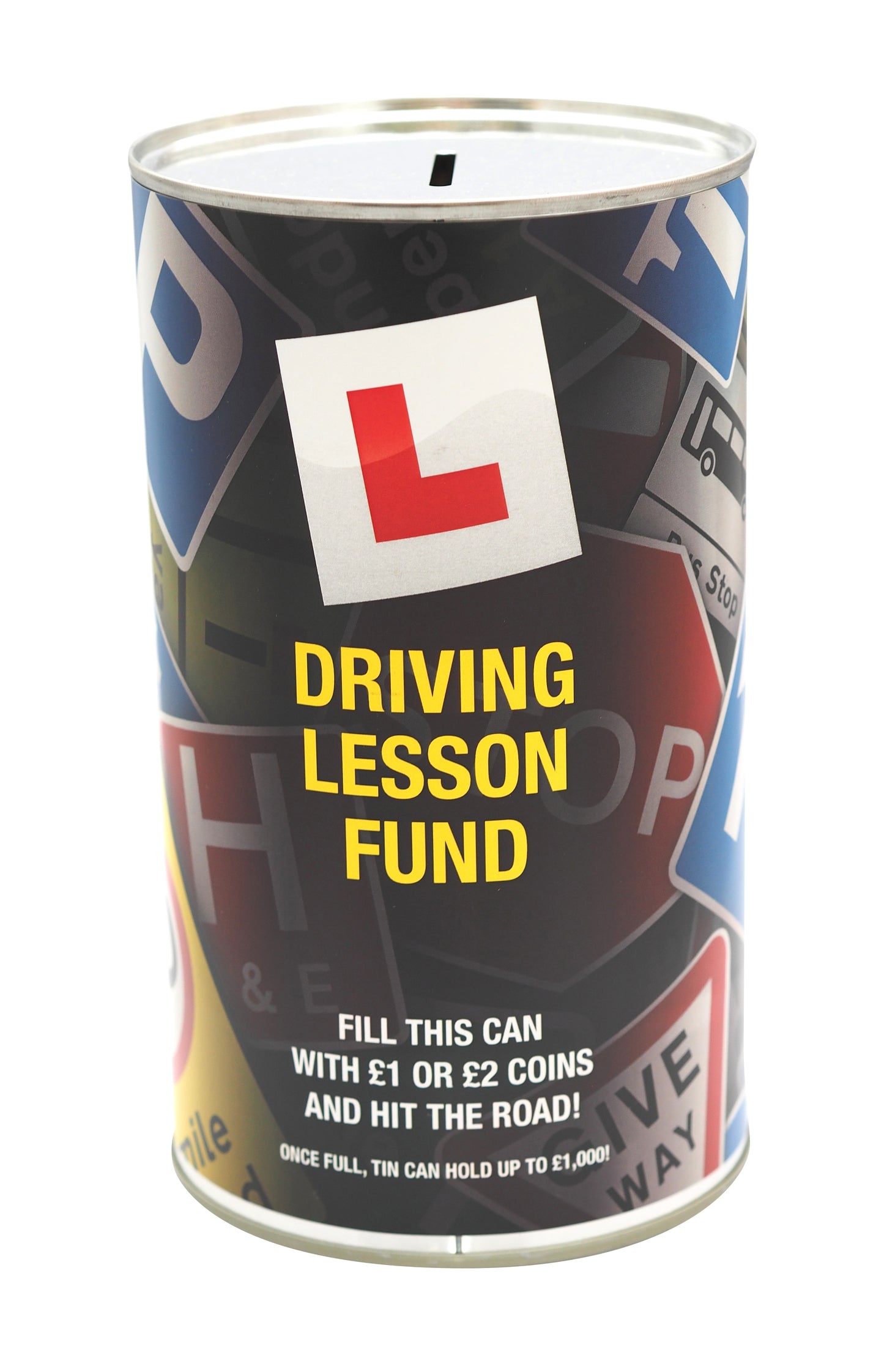 Driving Lesson Fund | Savings Tin (LRG)