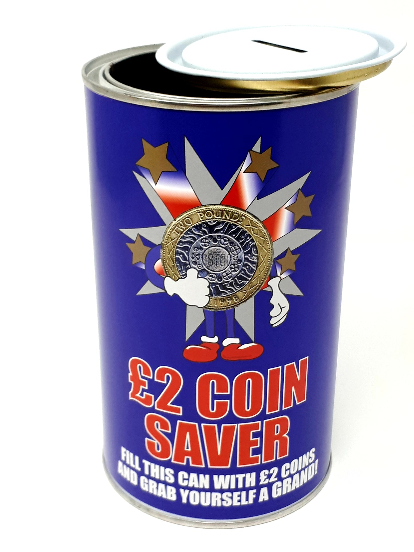 Reusable £2 Saver Fund | Savings Tin (LRG)