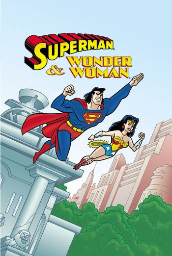 Superman and Wonder Woman Personalised Book