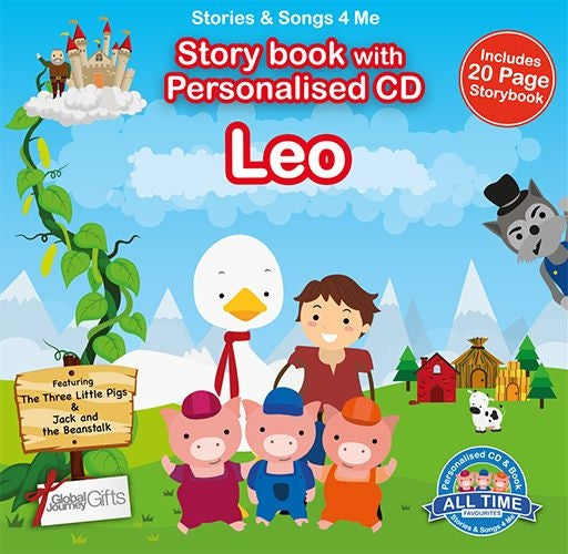Personalised Songs & Story Book for Leo