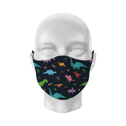 Dinosaur Reusable Face Covering Kids