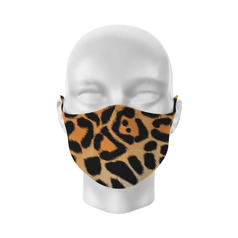 Animal Print Reusable Face Covering Adult
