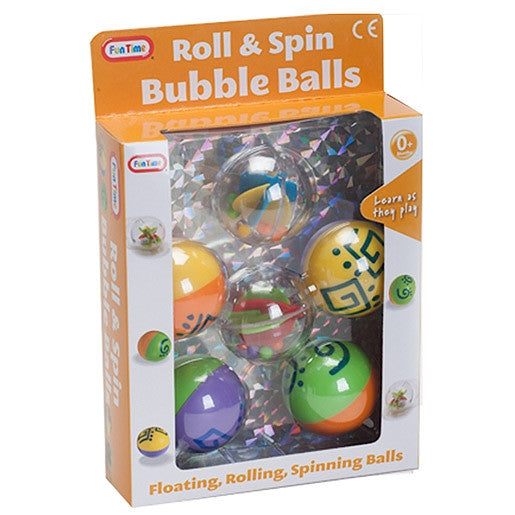 Roll & Spin Bubble Balls