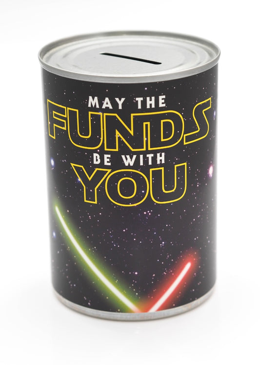 May the Funds be with You Savings Tin Standard