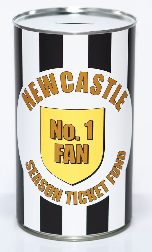 Newcastle United Football Fan Savings Tin (LRG)
