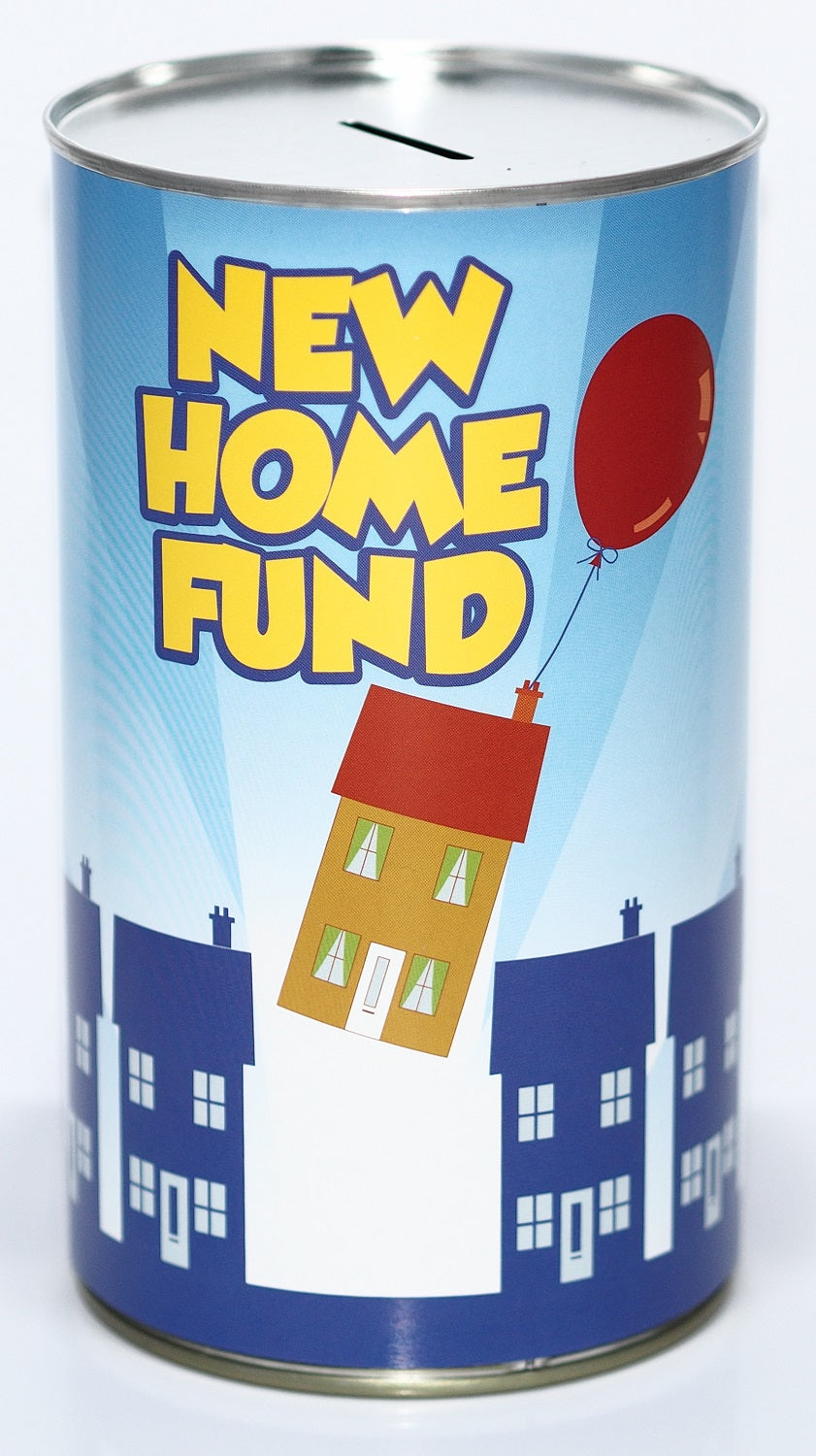 New Home Fund Savings Tin Large