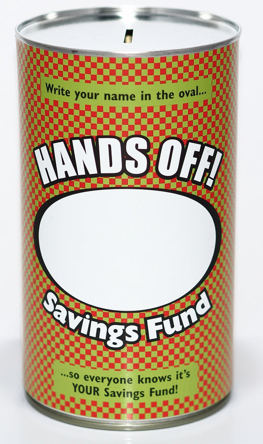 Personalised Savings Tin Large