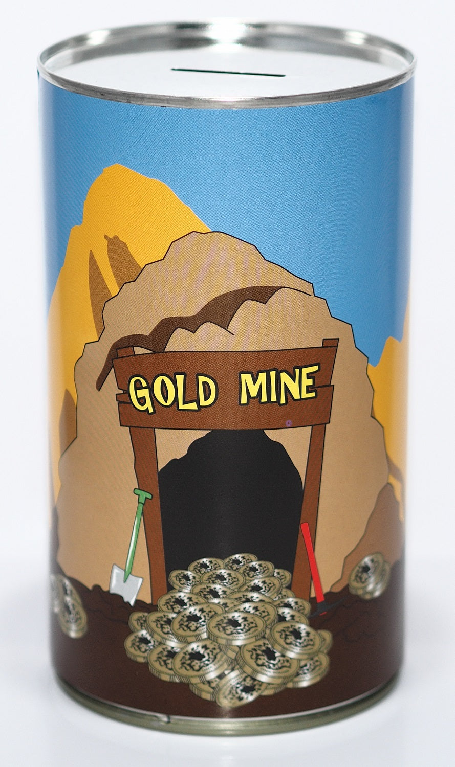 Gold Mine Savings Tin Large