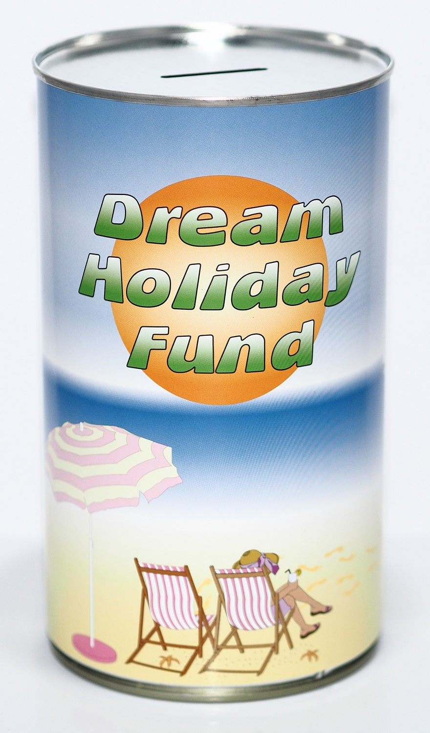 Dream Holiday Fund Savings Tin (LRG)