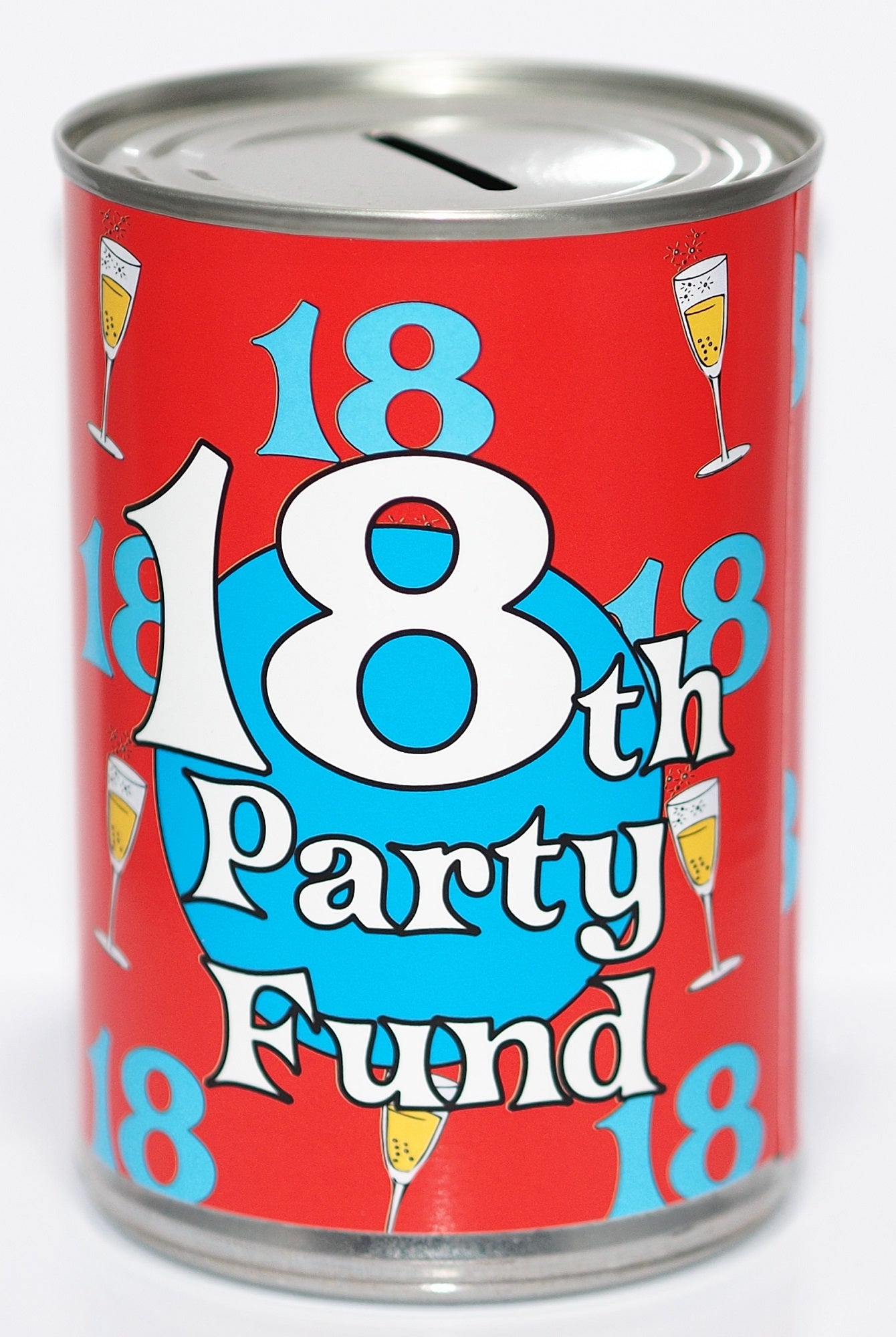 18th Birthday Fund Savings Tin Standard