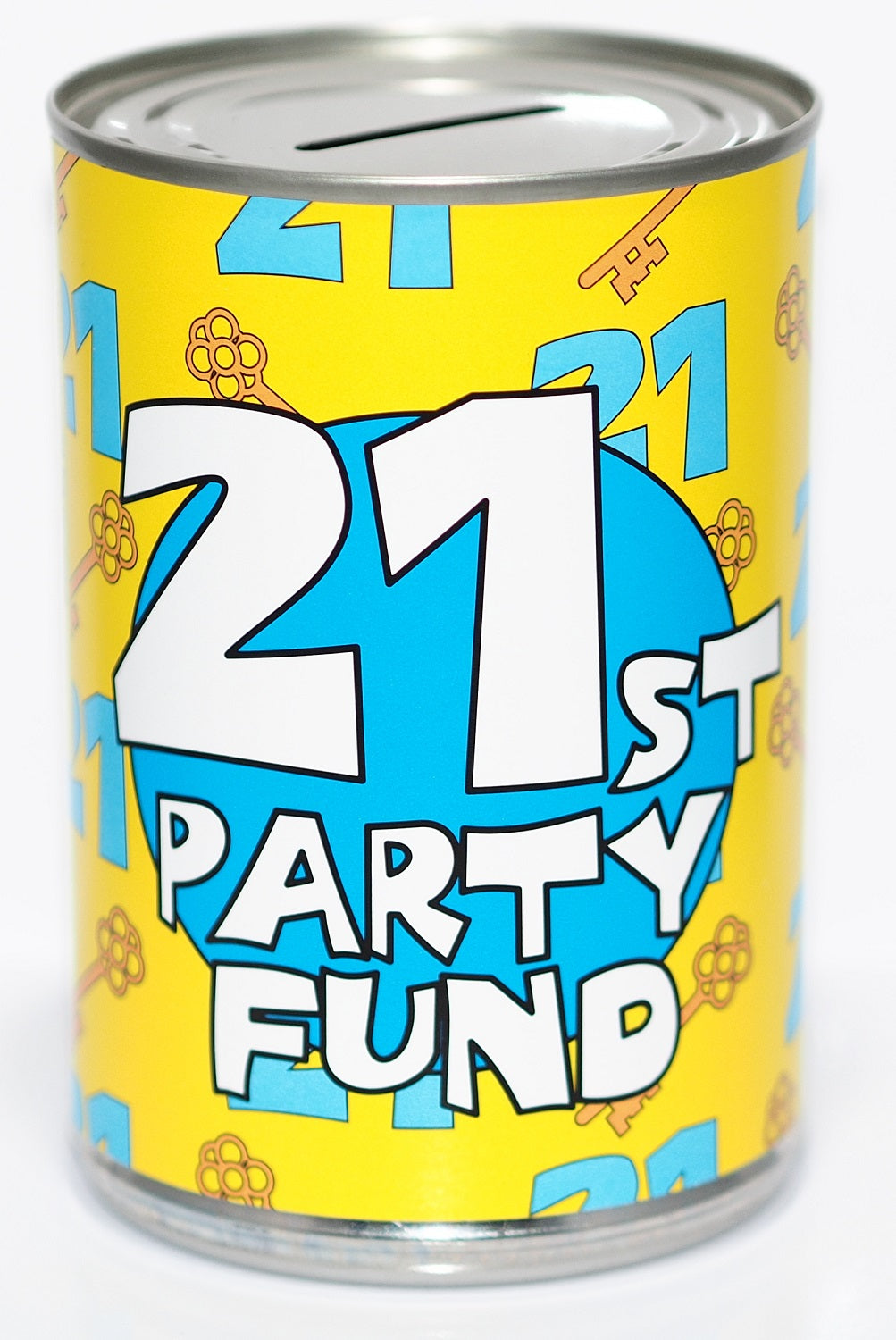 21st Birthday Fund Savings Tin Standard