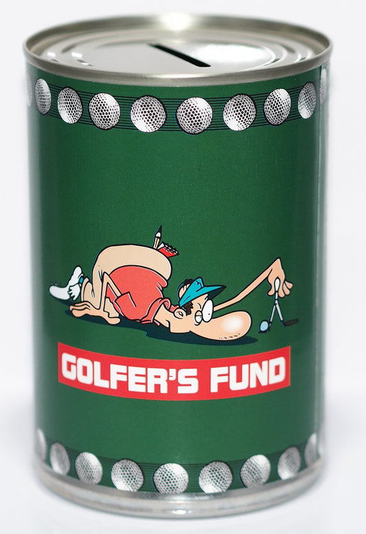 Golfers Fund Savings Tin Standard