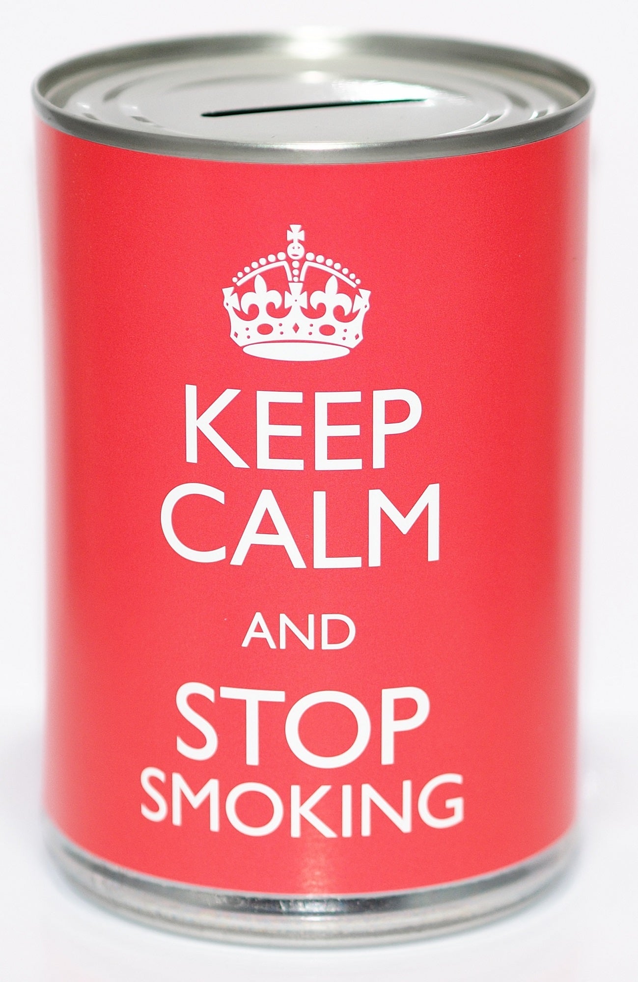 Keep Calm & Stop Smoking Savings Tin