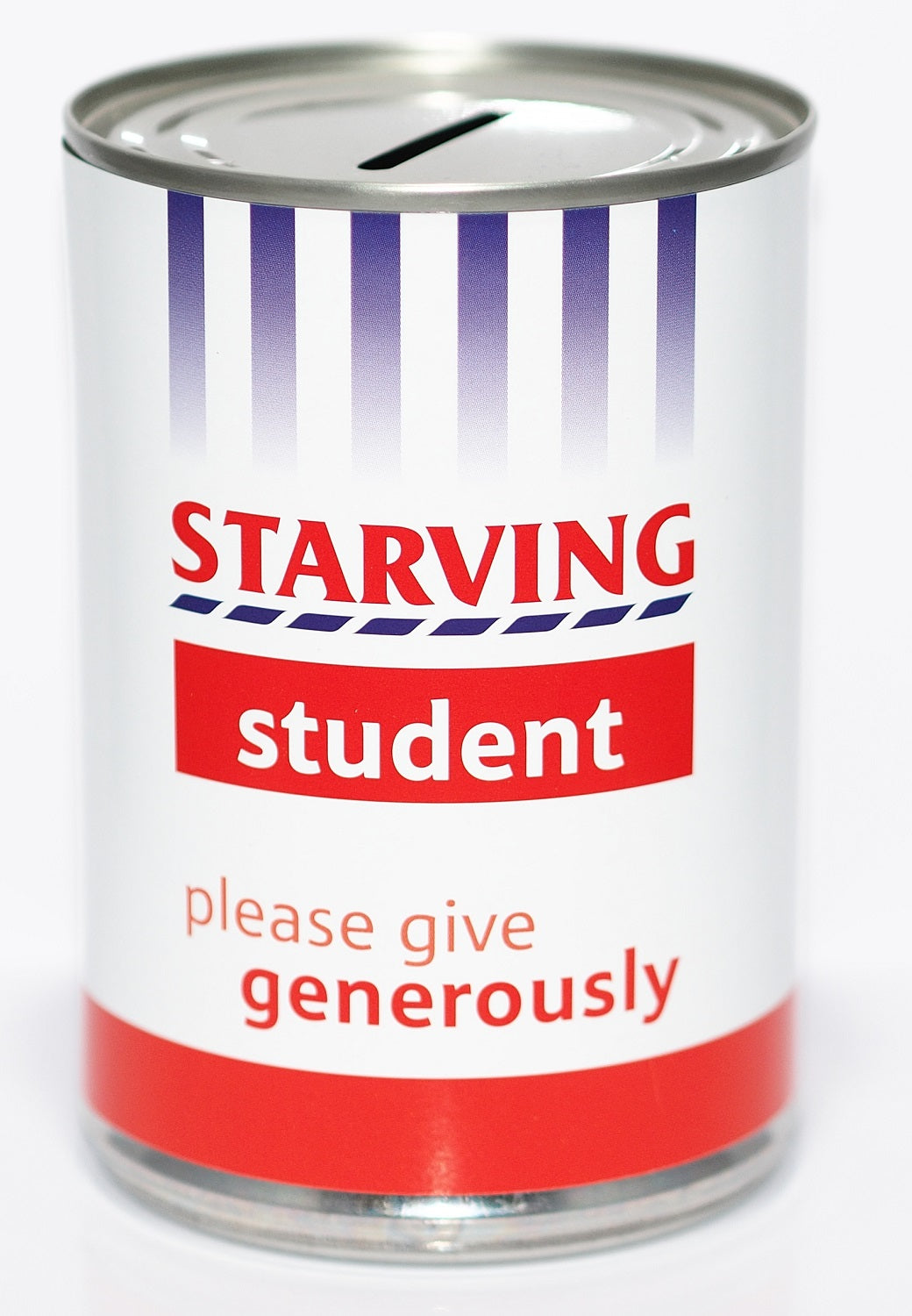 Starving Student Fund Savings Tin Standard
