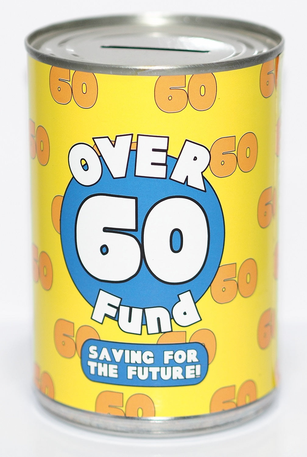 60th Birthday Fund Savings Tin Standard
