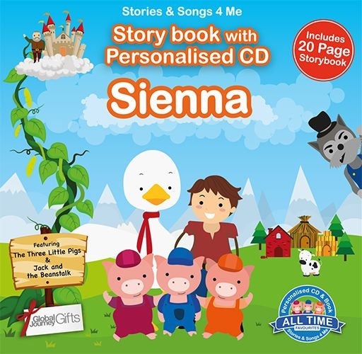 Personalised Songs & Story Book for Sienna