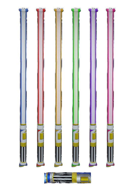 6 Self Inflating Light Sticks