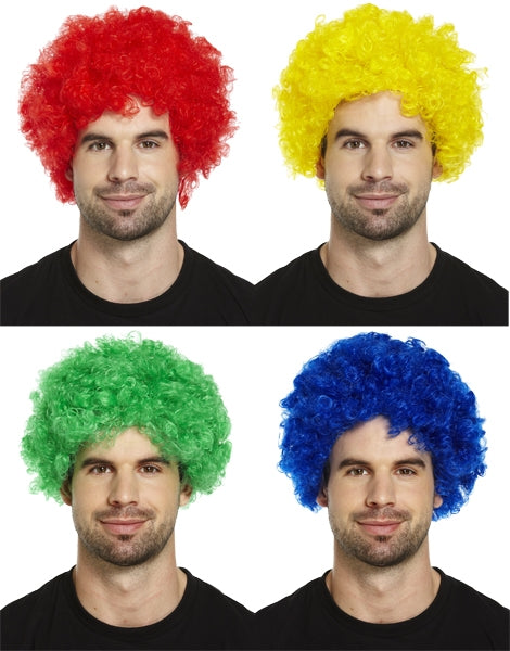 Clown Wig in assorted colours