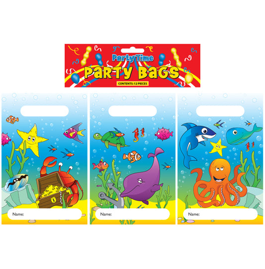 12 Sealife Themed Party Bags
